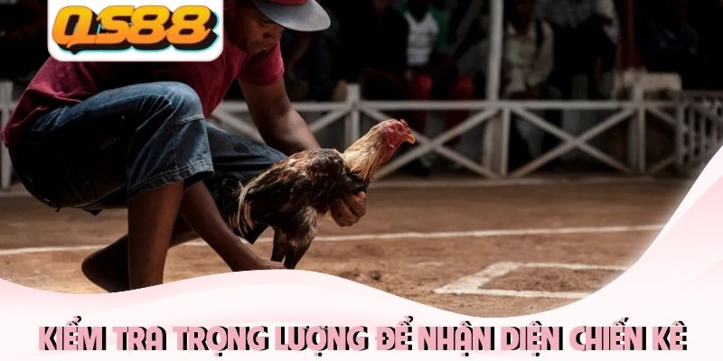 Kiểm tra trọng lượng để nhận diện lợi thế chiến kê