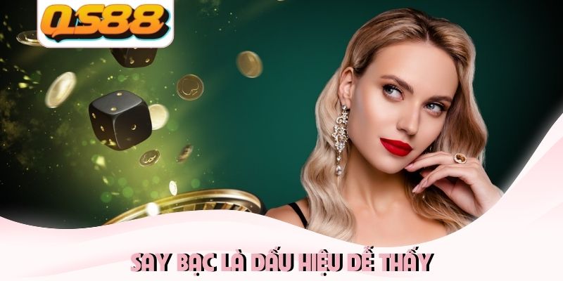 Say bạc là dấu hiệu dễ thấy