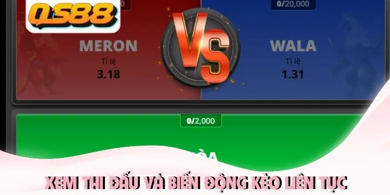 Xem thi đấu và biến động kèo liên tục Xem thi đấu và biến động kèo liên tục